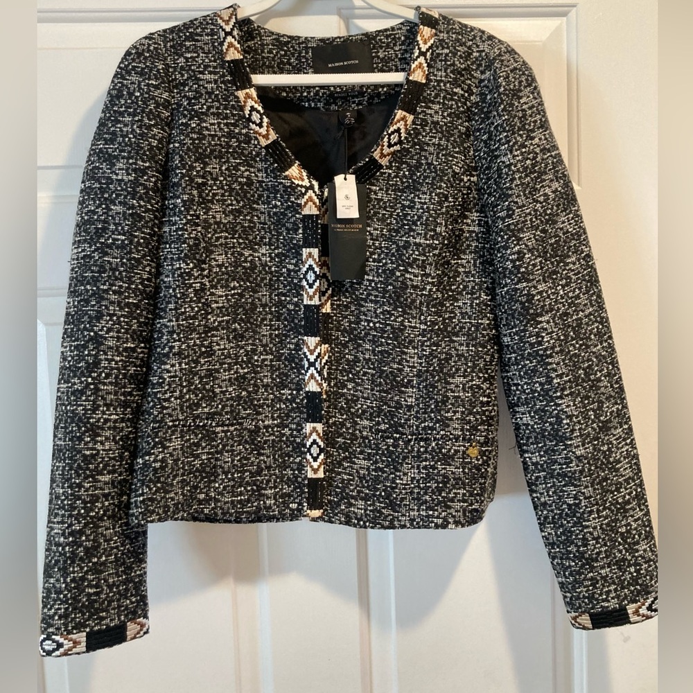 NWT Maison Scotch jacket size 4